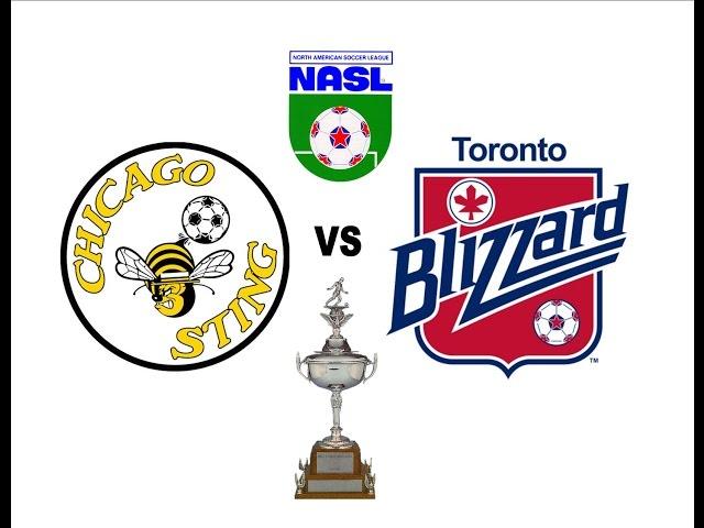 1984-10-01 NASL Soccer Bowl Game 1 Chicago Sting vs Toronto Blizzard first Half