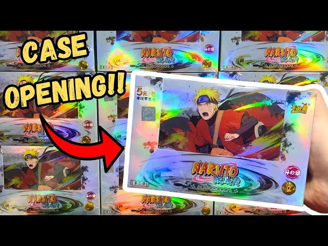 OPENING A CASE OF NARUTO CARDS UNTIL I PULL A CASE HIT!! Naruto Kayou Tier 3 Wave 2 Opening!