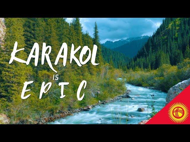 Dungan cold noodles & mountains everywhere - Karakol & Jeti Oguz | KYRGYZSTAN FOOD & TRAVEL VLOG