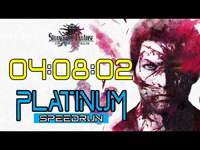 Stranger of Paradise: Final Fantasy Origin - Platinum Trophy Speedrun in 04:08:02