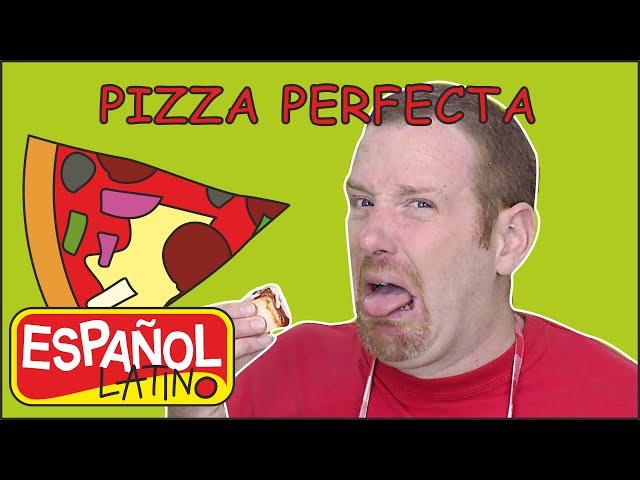 Una Pizza Perfecta | Steve and Maggie Español Latino Cocinan | Español para Niños