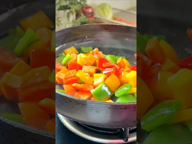 Chilli Garlic Tofu | Veg Recipes #shorts