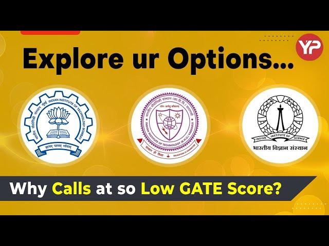 Why IIT's call at Low GATE Score this year 2022 | IIT's Interview preparation with YourPedia