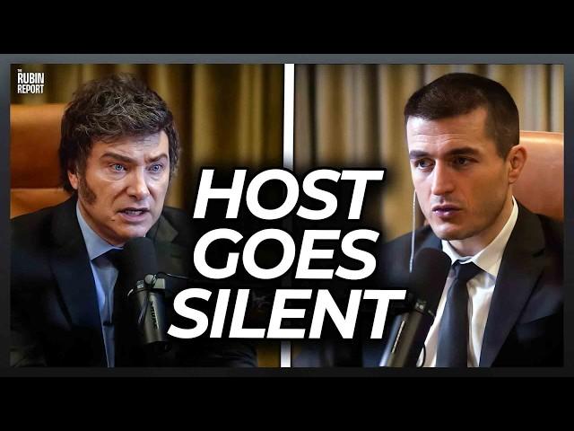 Host Goes Silent When Javier Milei Says What No Politician Will Admit