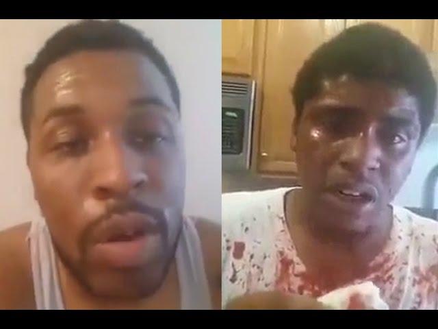 Father forces son to box him on Facebook livestream