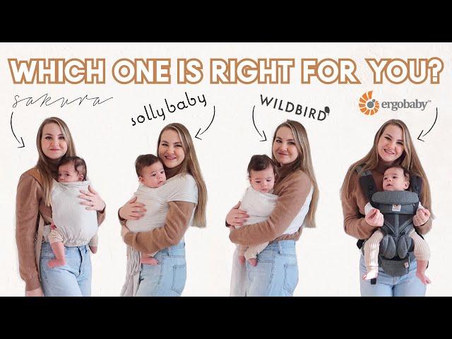 BEST BABY CARRIER SHOWDOWN | Review, Comparison, & Try On