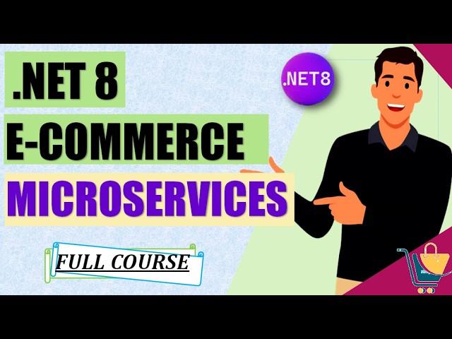 Completely build  eCommerce Microservice  in .NET 8: Implement  Gateway, Rate Limiting & more 