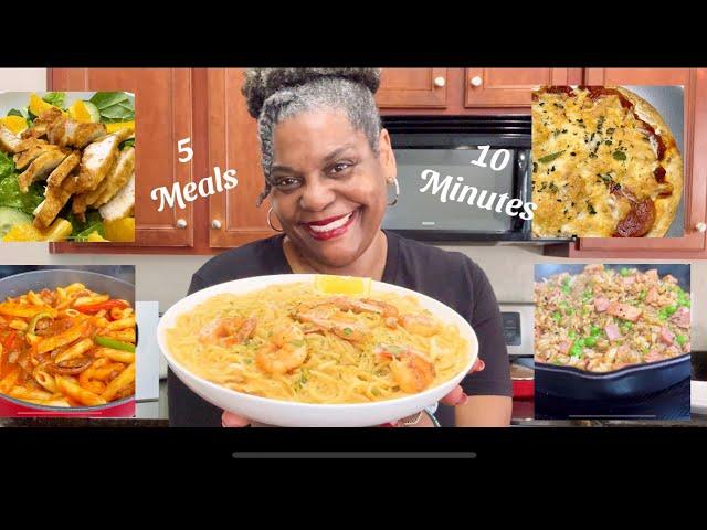 5 Delicious Simple Dinner Meal Recipes When You Don't Know What To Cook | Done in 10 Minutes