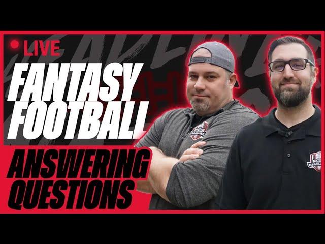 LAST MINUTE ADVICE for Week 12 Fantasy Football 2024 - LIVE Q&A with Jake and Kyle 