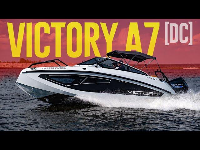 МАКСИМАЛЬНО ЧЕТКИЙ Алюминиевый Круизер VICTORY A7 DC. Сделано У НАС. Обзор Катера.