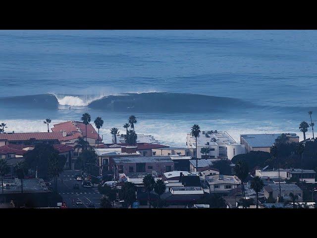 Holiday Swell at San Diego's Heaviest Wave