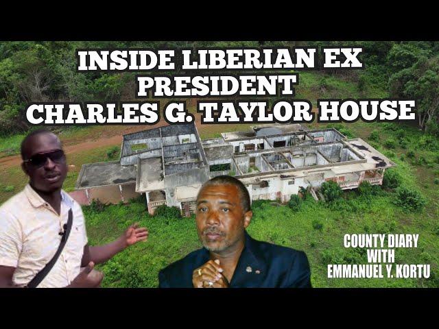 INSIDE LIBERIAN EX PRESIDENT CHARLES G TAYLOR HOUSE