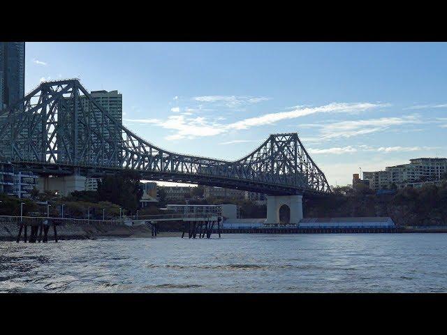 Brisbane River boat ride 4K