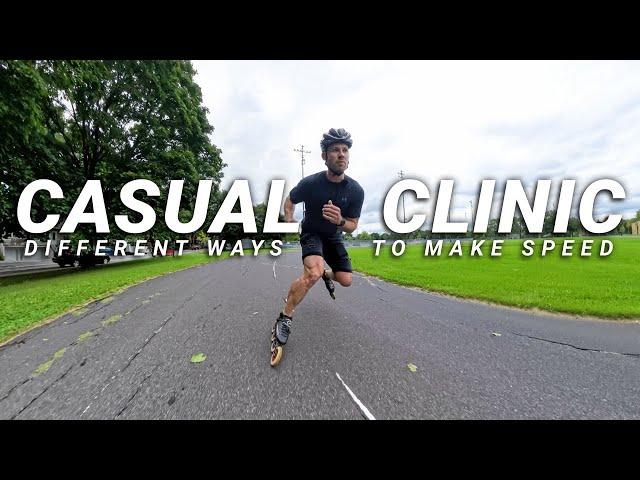 Casual Clinic | Make Skating More Fun By Learning Different Techniques For Going Fast