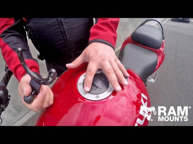 RAM® Mounts Motorcycle Gas Tank Mount - Overview & Installation