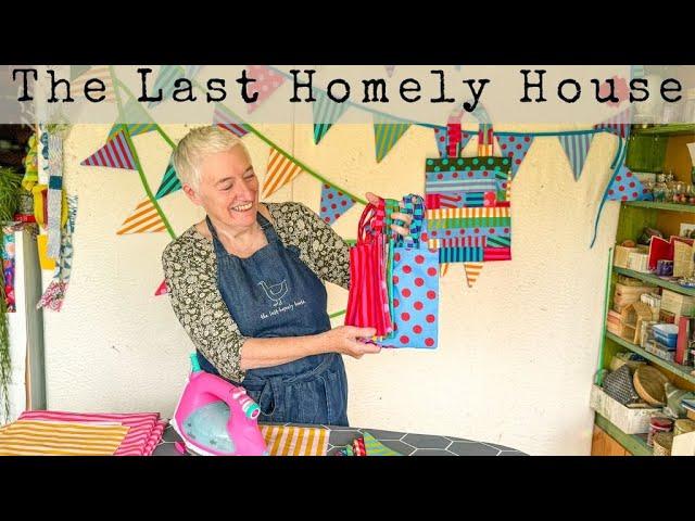 Making TULA PINK Bunting, Party Bags and More for The Last Homely House's 7th Birthday!