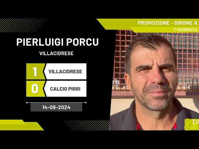 Pierluigi Porcu difensore Villacidrese 14-09-2024 - Diario Sportivo