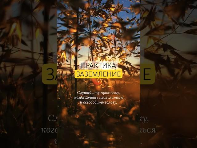 #осознанность #практика #медитация #релакс #расслабление #умиротворение #заземление #здоровье #душа