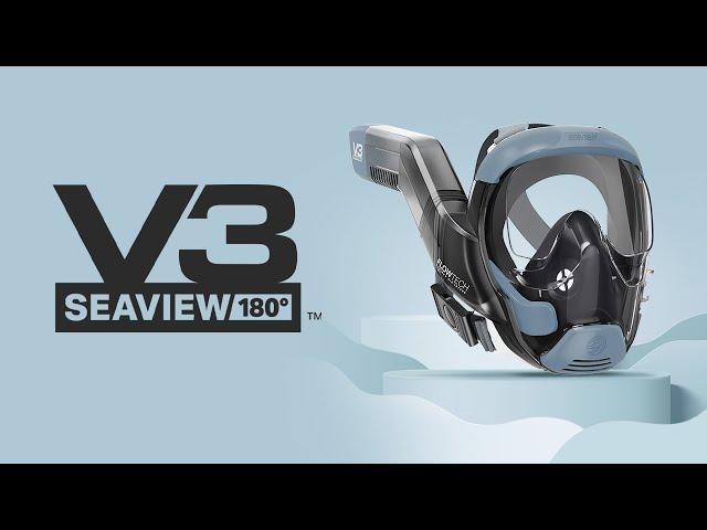 Seaview 180° V3 Full Face Snorkel Mask