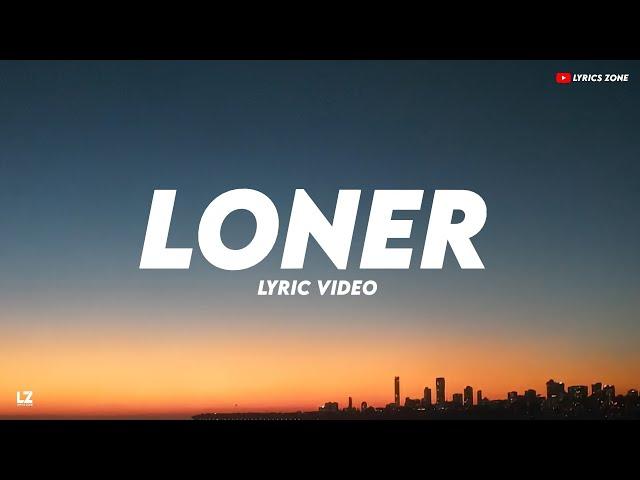 Loner lyric video | Ashwin | Ady kriz | Lyrics zone