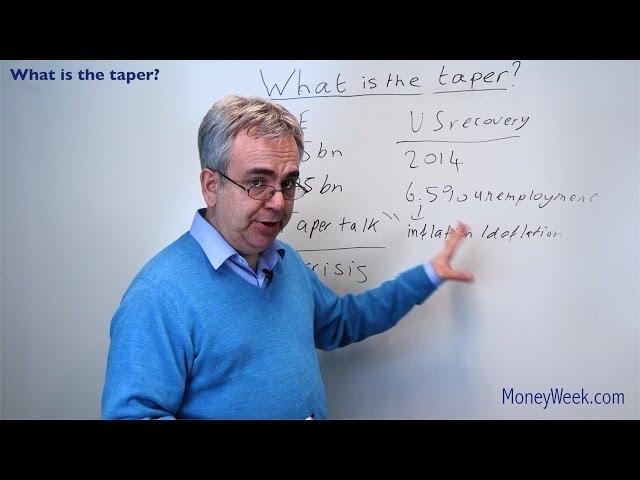 What is the taper - MoneyWeek Videos