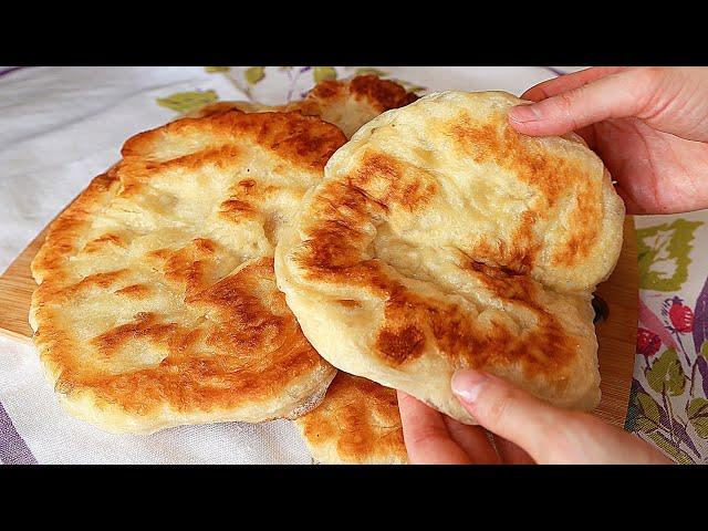 The most delicious and fluffy bread for breakfast! No oven! Everyone can make this!