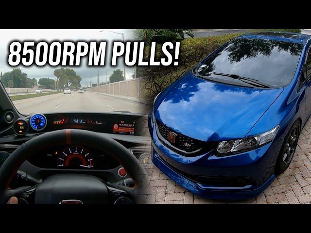 POV Drive In My 600hp Turbo Civic Si