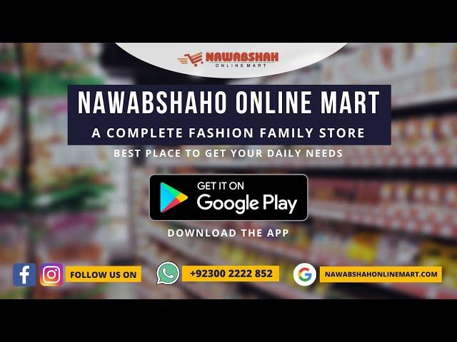 NAWABSHAH ONLINE MART HOME DELIVERY SERVICE GROCERY VEGETABLE FOOD MEDICINE BAKERY IN NAWABSHAH CITY