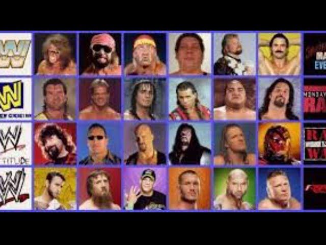 Monte & The Pharaoh Present 7 WWE Eras and the Superstars that ruled them