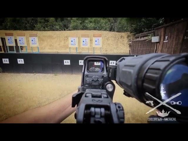 Camera behind the scope - AR15 EoTech POV FPS - Coolbreeze Tactical