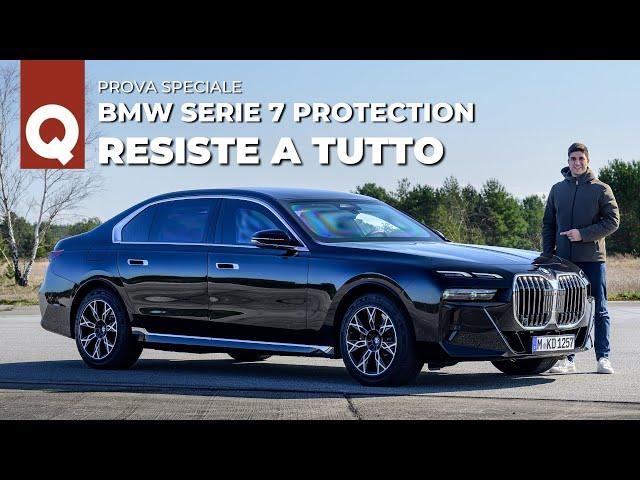 I SEGRETI di un'auto BLINDATA (a prova di bomba) | BMW Serie 7 Protection