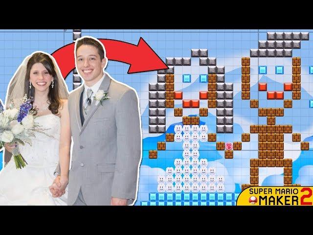 My Wife Made Me A VERY Unexpected Level In Mario Maker 2...