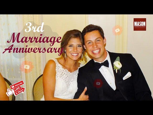 Why marriage is awesome! | 3rd Marriage Anniversary Celebration | The Mason Gang