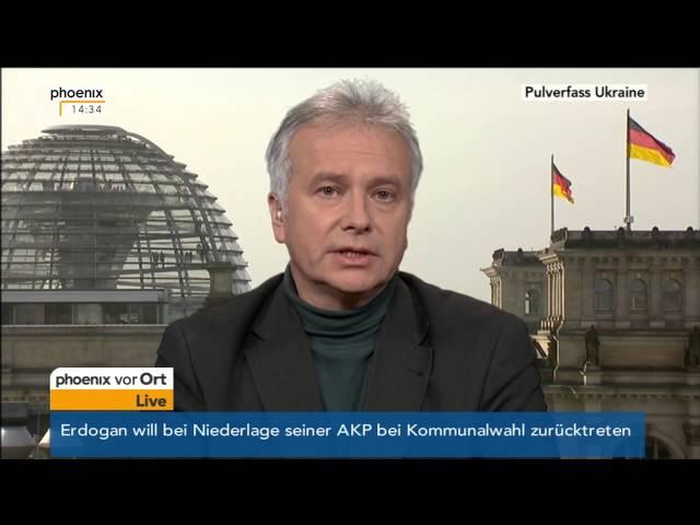 Pulverfass Ukraine: Russland-Experte Alexander Rahr im Interview am 07.03.2014