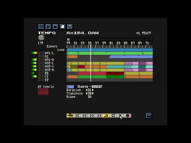 Axelay - Created on the ZX Spectrum Next with NextDAW - Unfinished