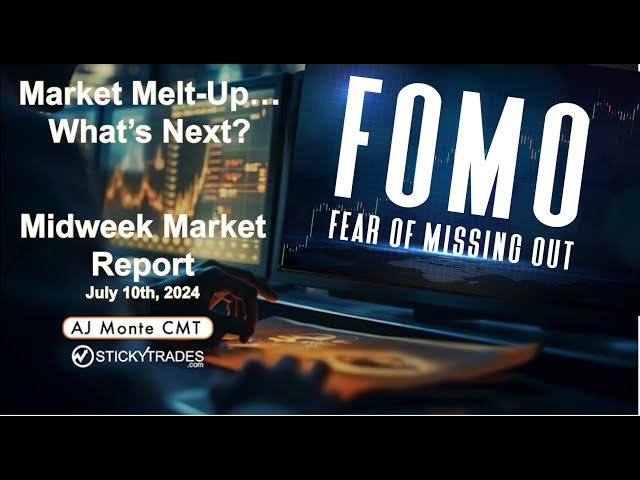 The Market Melt-Up...What's Next? - Midweek Market Report with AJ Monte CMT