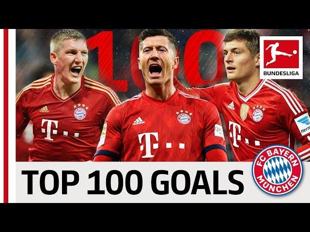 Top 100 Best Goals FC Bayern München - Vote for Lewandowski, Kroos, Müller & Co.