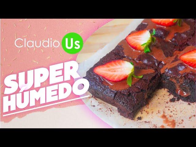 BROWNIE el mas HUMEDO y FÁCIL- Claudio Us