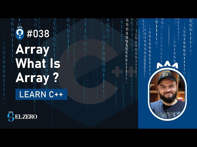 [Arabic] Fundamentals Of Programming With C++ #038 - Array - What Is Array ?