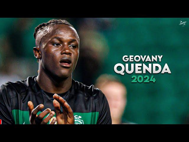 Geovany Quenda 2024 - Amazing Skills, Assists & Goals - Sporting | HD