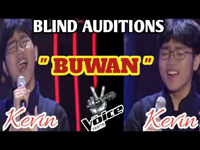 KEVIN | BUWAN | BLIND AUDITIONS | THE VOICE TEENS 2024