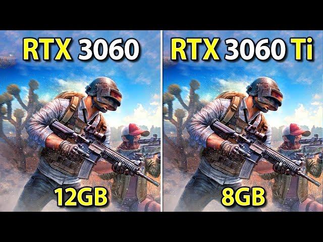 RTX 3060 vs 3060 Ti - Tested in 12 Games (2025)