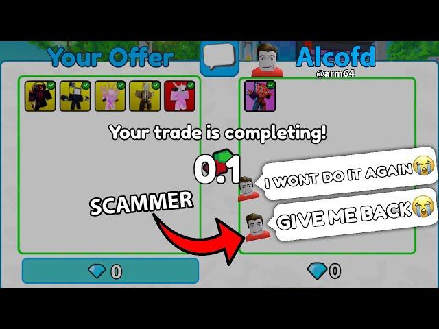 I SCAMMED THE SCAMMER AND TOOK BACK HIS UNIT | Toilet Tower Defense