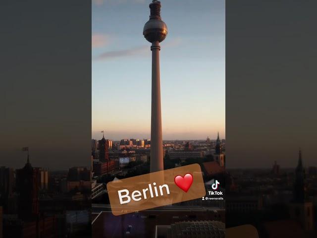 #berlin #berlintvtower #travel #travelgermany #traveleurope #timelapse