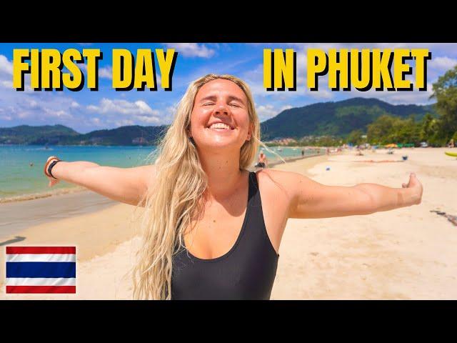 FIRST DAY in Phuket, Thailand! (Patong Beach)