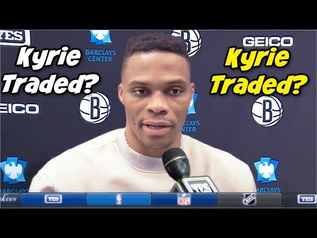 Russell Westbrook Traded To Nets For Kyrie Irving!? - PressCAPLOCK Reacts