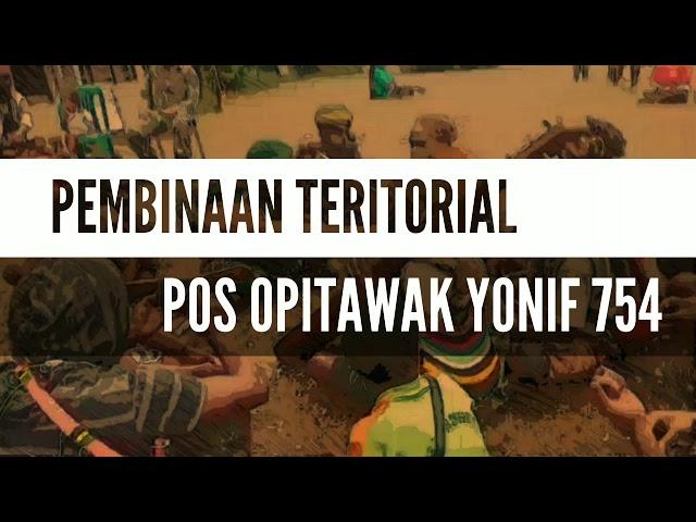 Satgas Pamrahwan Yonif 754/ENK Kostrad