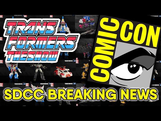 Transformers The Show SDCC Breaking News #hasbro #sdcc #transformers