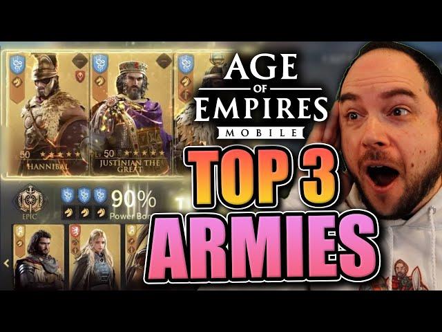 Best New Player Hero Combos [including F2P] Age of Empires Mobile Guide