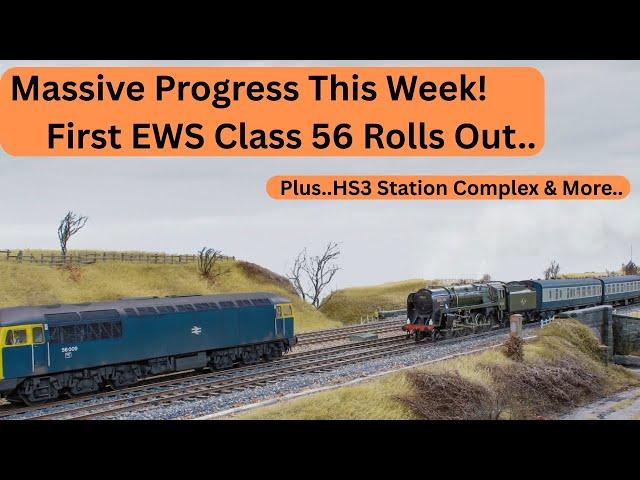 Heaton Lodge Phase 2 - Massive Progress This Week Plus First EWS CL56 Rolls Out & More!
